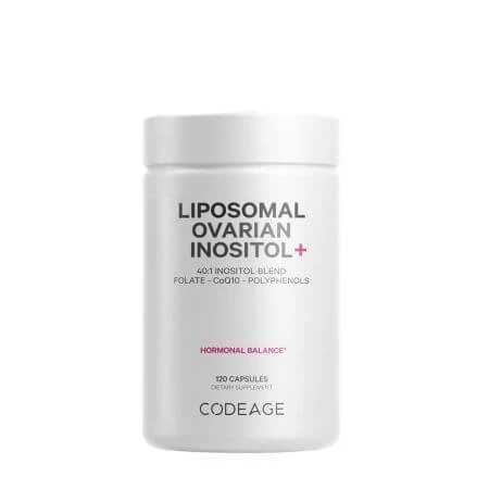 Inositol+ Eierstock-Liposomale Kodierung, 120 Kapseln, GNC