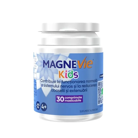 MagneVie Kids, Mg 70 mg + vitamina B6 0,6 mg, 30 comprimidos masticables