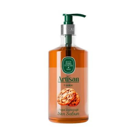Flüssigseife mit natürlichem Olivenöl Cookie Artisan, 600 ml, Eyüp Sabri Tuncer