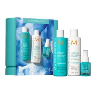 Set Moisturizing shampoo 250 ml + Moisturizing conditioner 250 ml, Moisturizing mask 75 ml, Moroccanoil