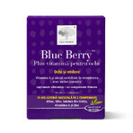 Blue Berry plus vitamină pentru ochi, 60 comprimate filmate, New Nordic