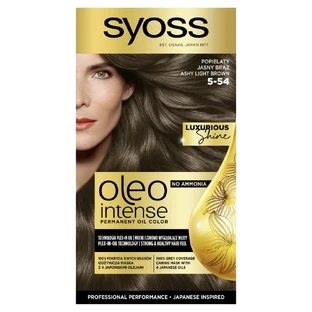 Syoss Oil Permanent Hair Colour 5-54 Ash Light Brown