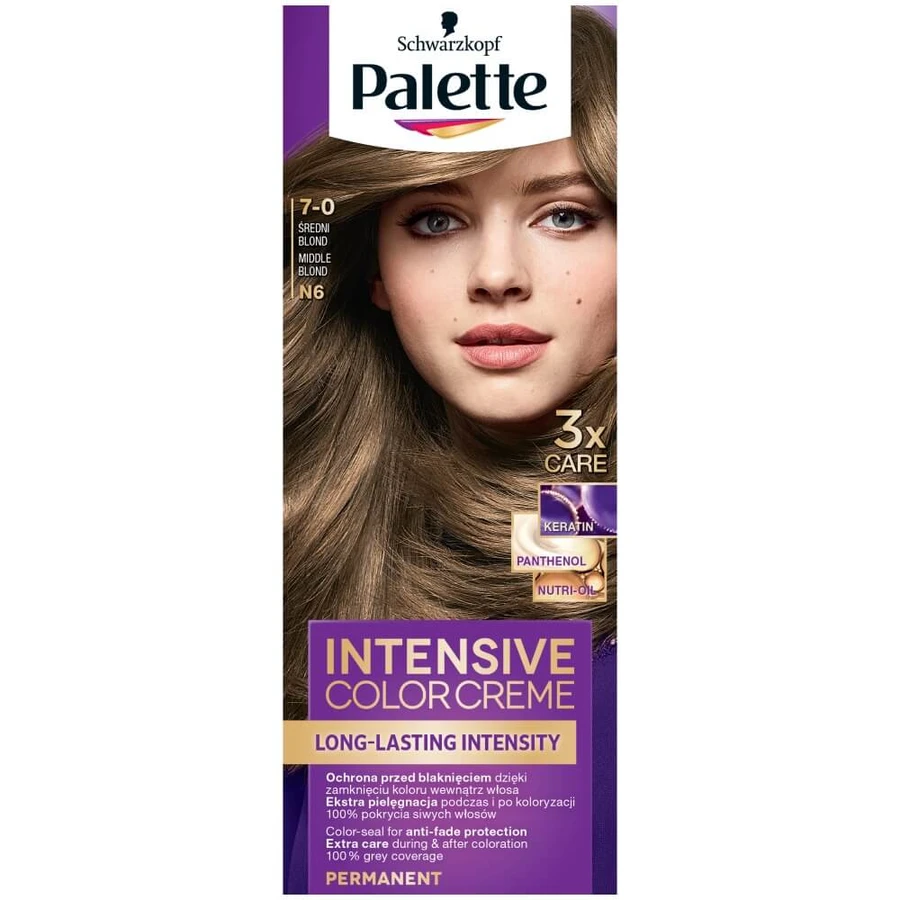 Palette Colore per capelli N6