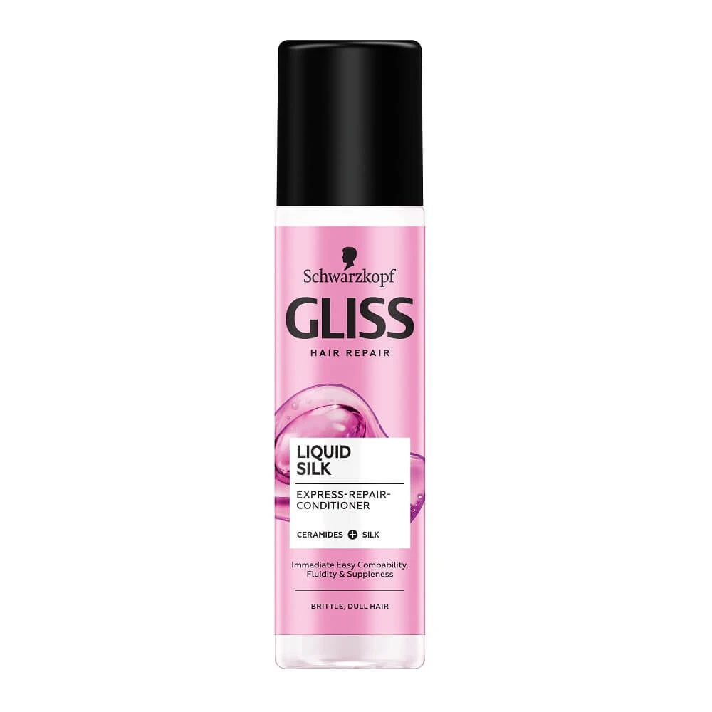 Gliss Kur Liquid Silk Express Repair Spülung, 200 ml