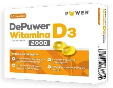 DePuwer, Vitamin D3 2000, 60 Kapseln