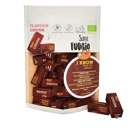 Bio-Toffee mit Kakao-Geschmack, 150 g, Super Fudgio