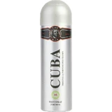 Cuba Original Cuba Black Deodorant Spray, 200ml