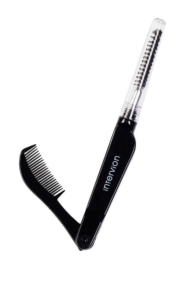 Inter Vion Wimpern- und Augenbrauenbürste 2-in-1