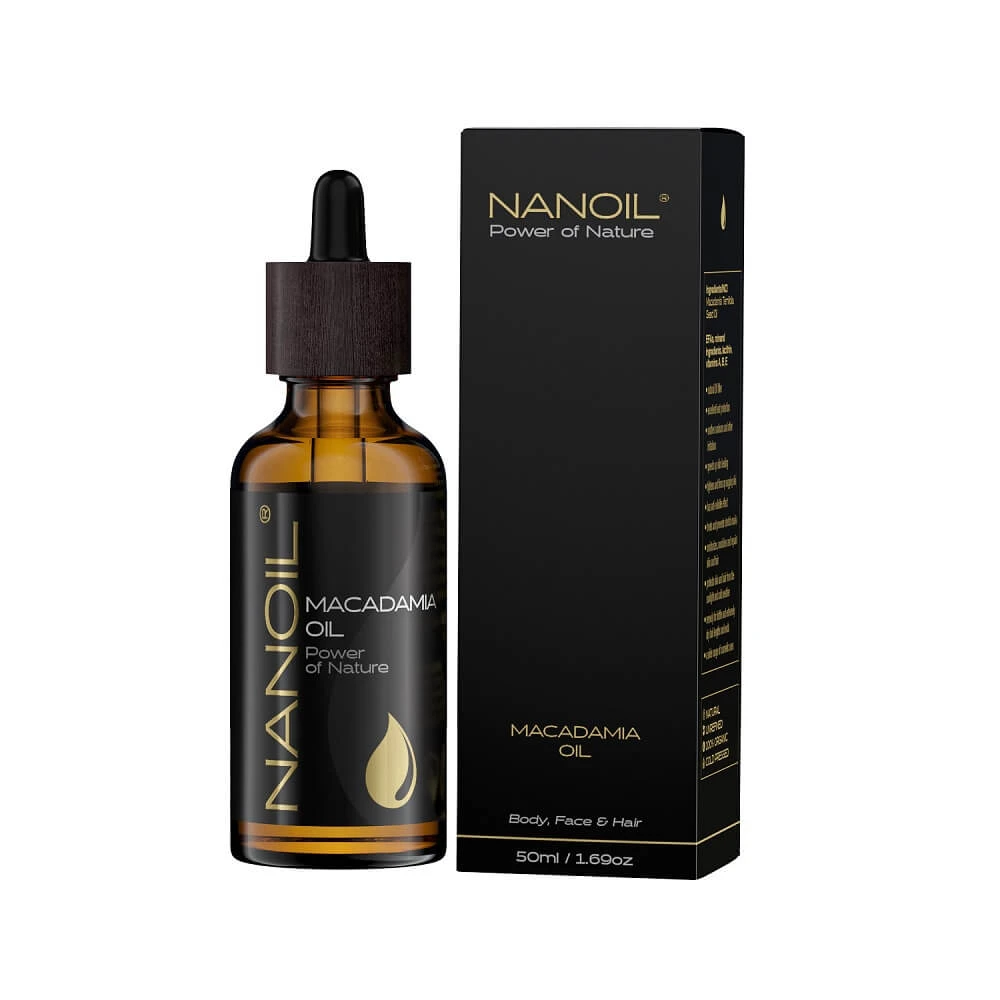 Nanoil Macadamia-Öl für Haare und Körper, 50ml