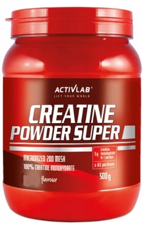 Kreatin-Pulver Super Schwarze Johannisbeere, 500g