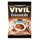 Brasilitos Espresso Creme Life Bonbons mit Kaffeegeschmack und ohne Zucker, 40 g, Vivil