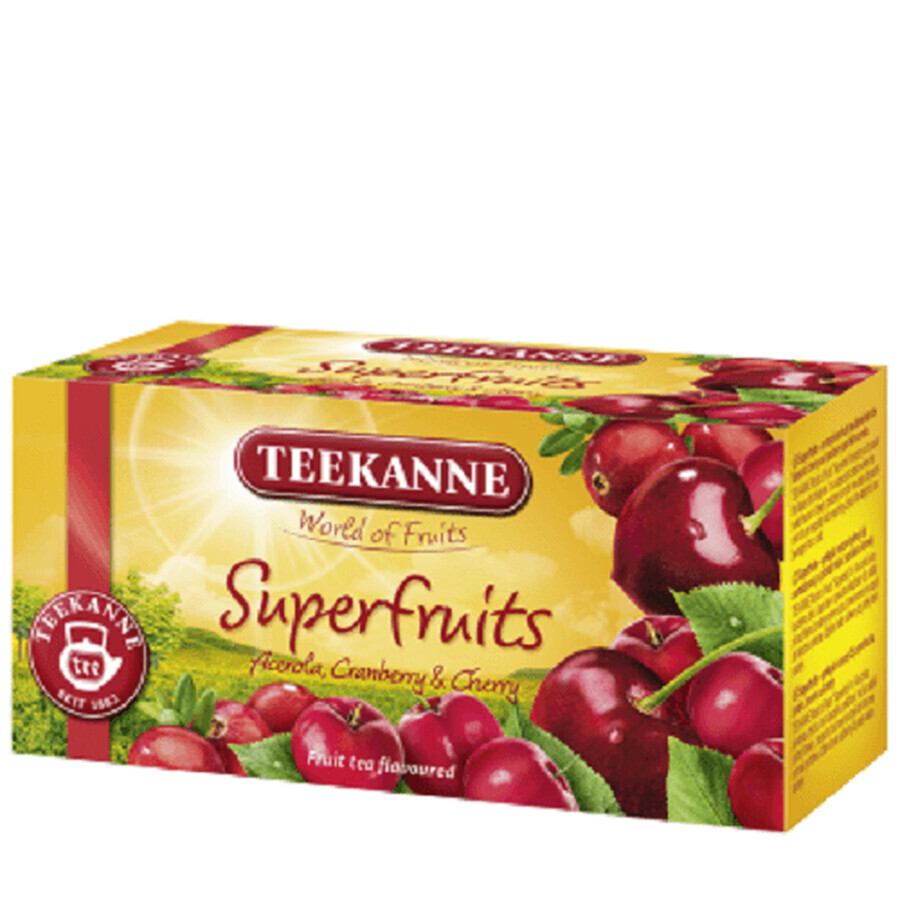 Ceai Super Fructe, 20 x 2.25g, Teekanne