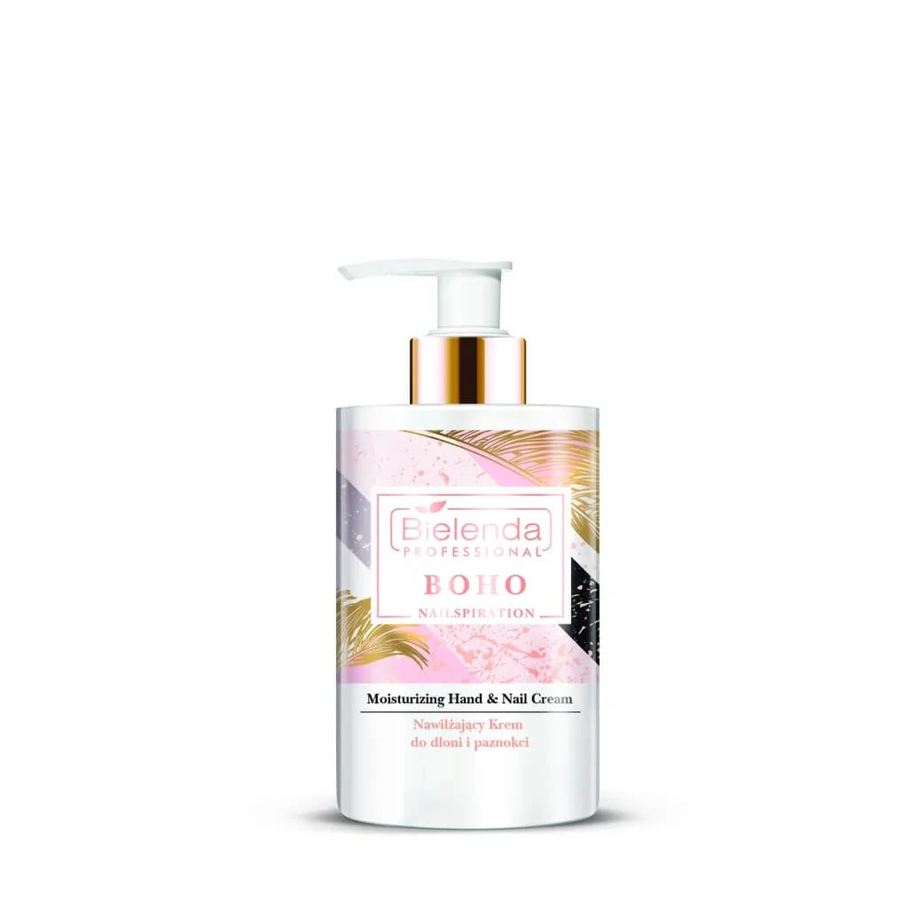 Bielenda Boho Feuchtigkeitsspendende Hand- und Nagelcreme, 300 ml