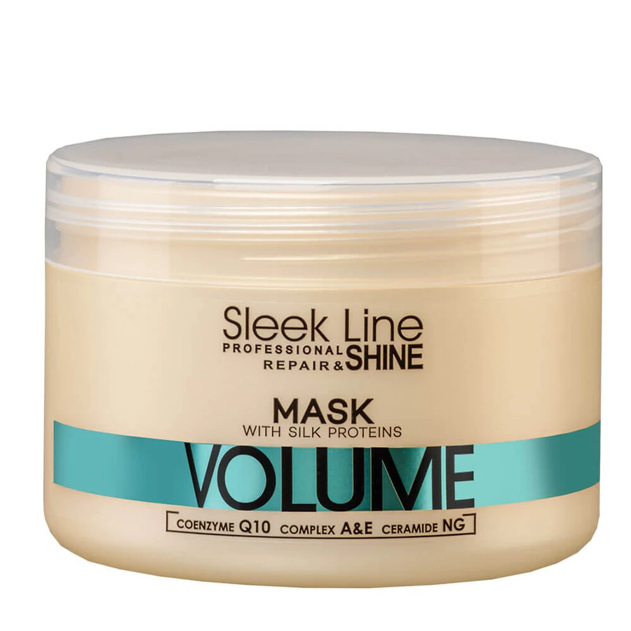 Sleek Line Maschera per capelli alla seta, 250 ml