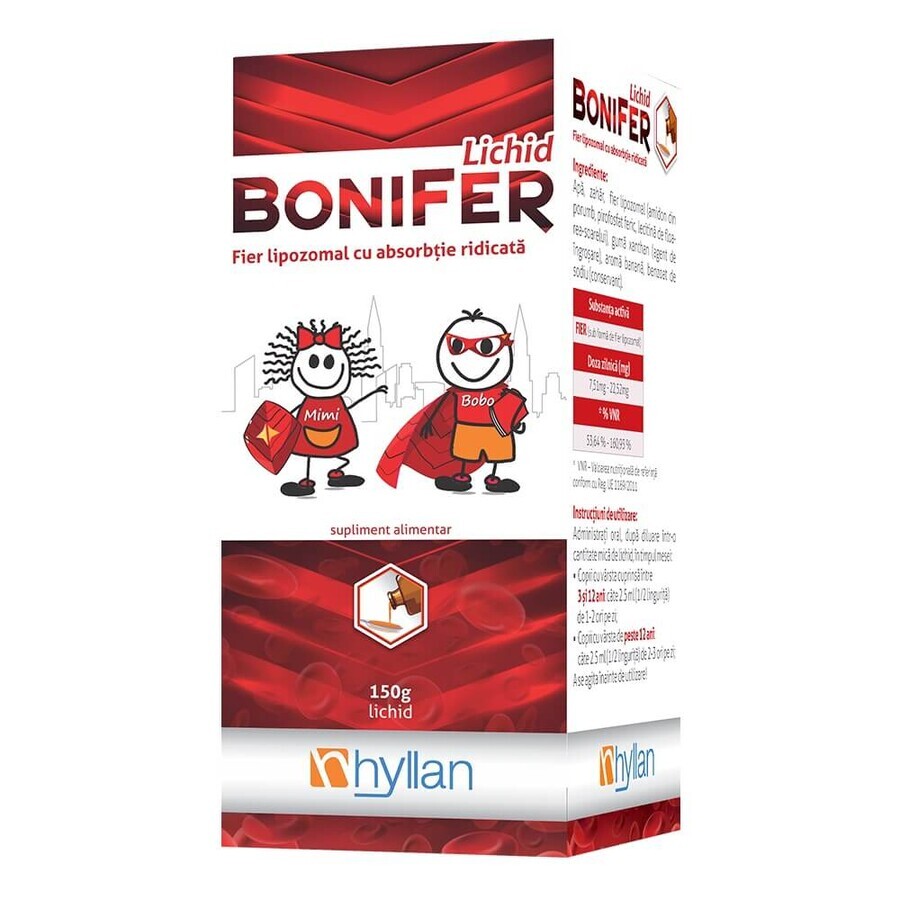 BoniFer sirop, 120 ml, Hyllan