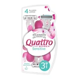 Wilkinson Quattro For Women Radere sensibile, 3 bucăți