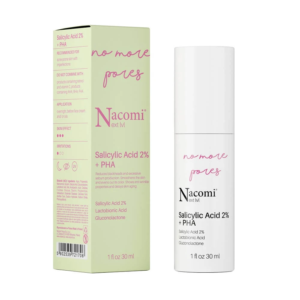 Nacomi Next Level Salicylsäure 2% + PHA, 30 ml