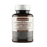 Singularis Magnesiumcitrat + Ashwagandha Stress und Müdigkeit, 60 Kapseln