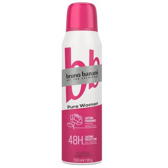 Bruno Banani Pure Woman Antitranspirant, 150 ml