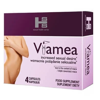 Sexual Health Series Viamea steigert das sexuelle Verlangen, 4 Kapseln