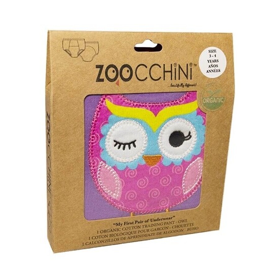 Chilotei de antrenament, 3-4 ani 100% Bumbac Organic, Zoocchini