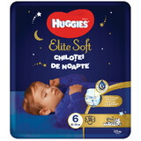 Elite Soft Nachtwäsche Nr. 6, 15-25 kg, 16 Stück, Huggies