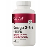 OstroVit Omega 3-6-9 + ADEK, 60 kapsułek