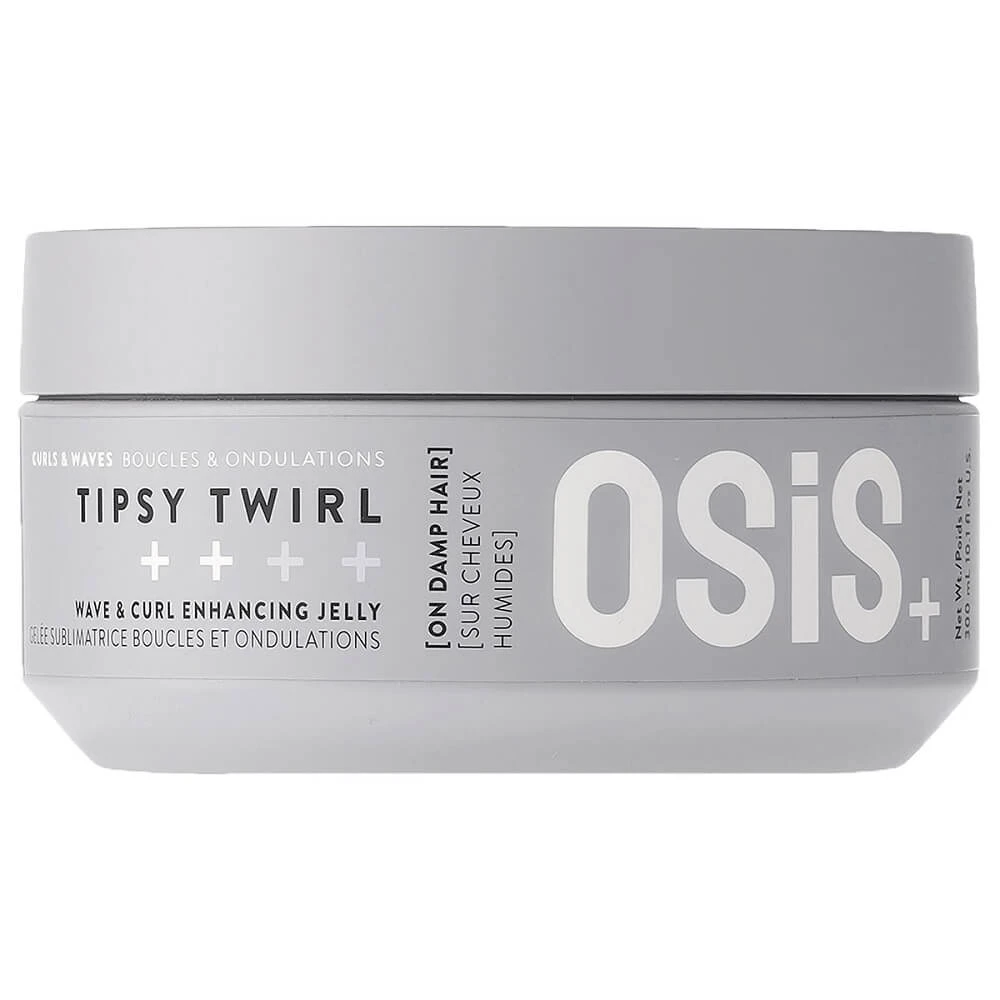 Schwarzkopf Professional Osis+ Tipsy Twirl Jelly zur Verbesserung von Locken und Wellen, 300 ml