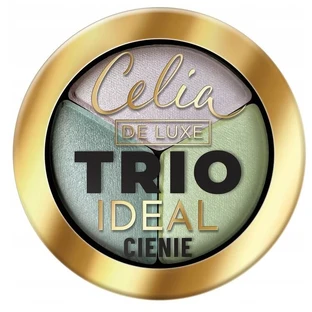 Celia De Luxe Trio Ideal Prasowane cienie do powiek 302, 4 g