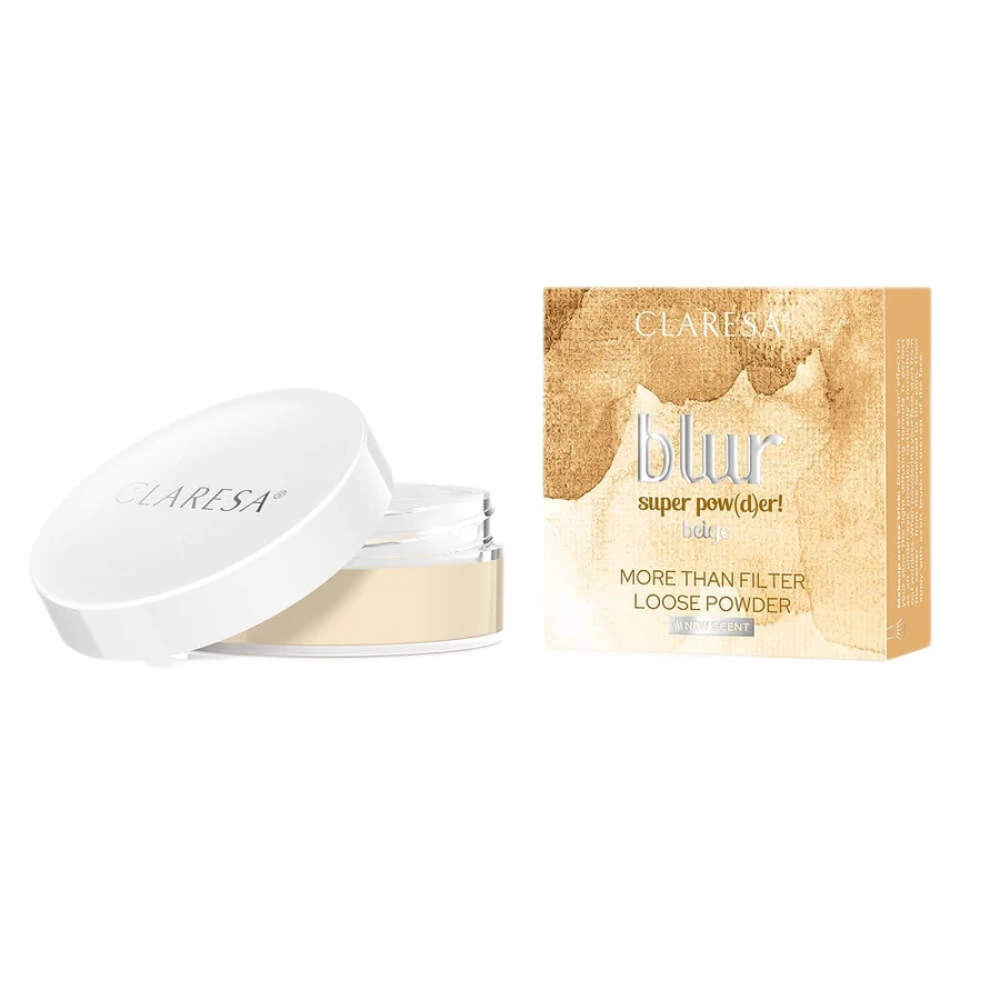 Claresa Glättender loser Puder Beige, 12g