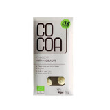 Rohschokolade mit Eco-Haselnüssen, 50 gr, Kakao