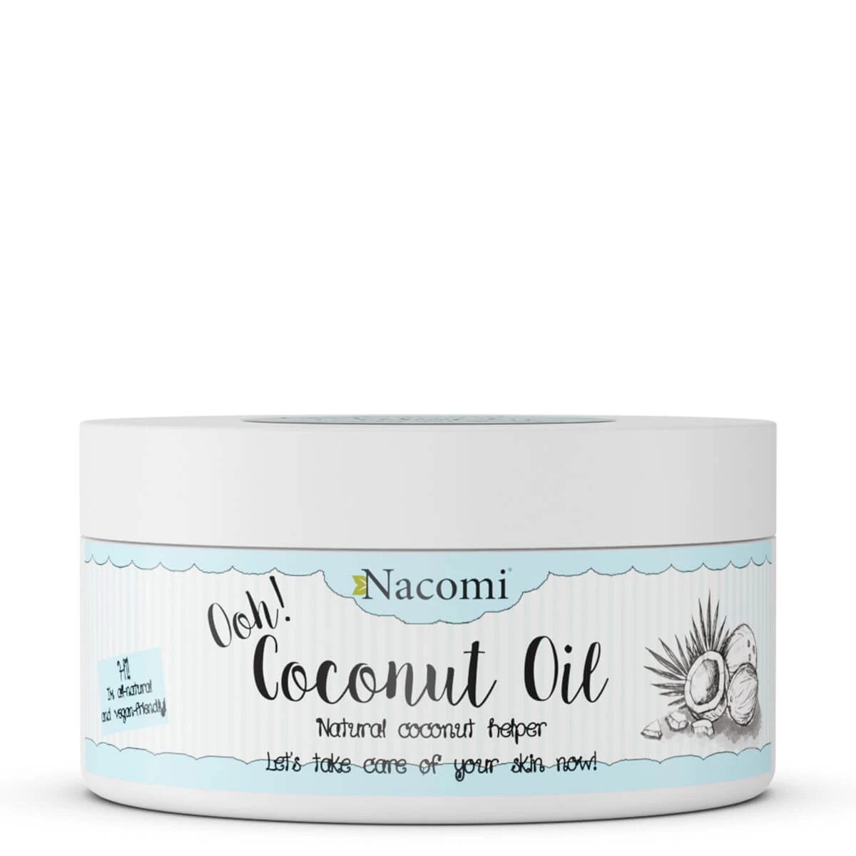 Nacomi Raffiniertes Kokosnussöl, 100 ml