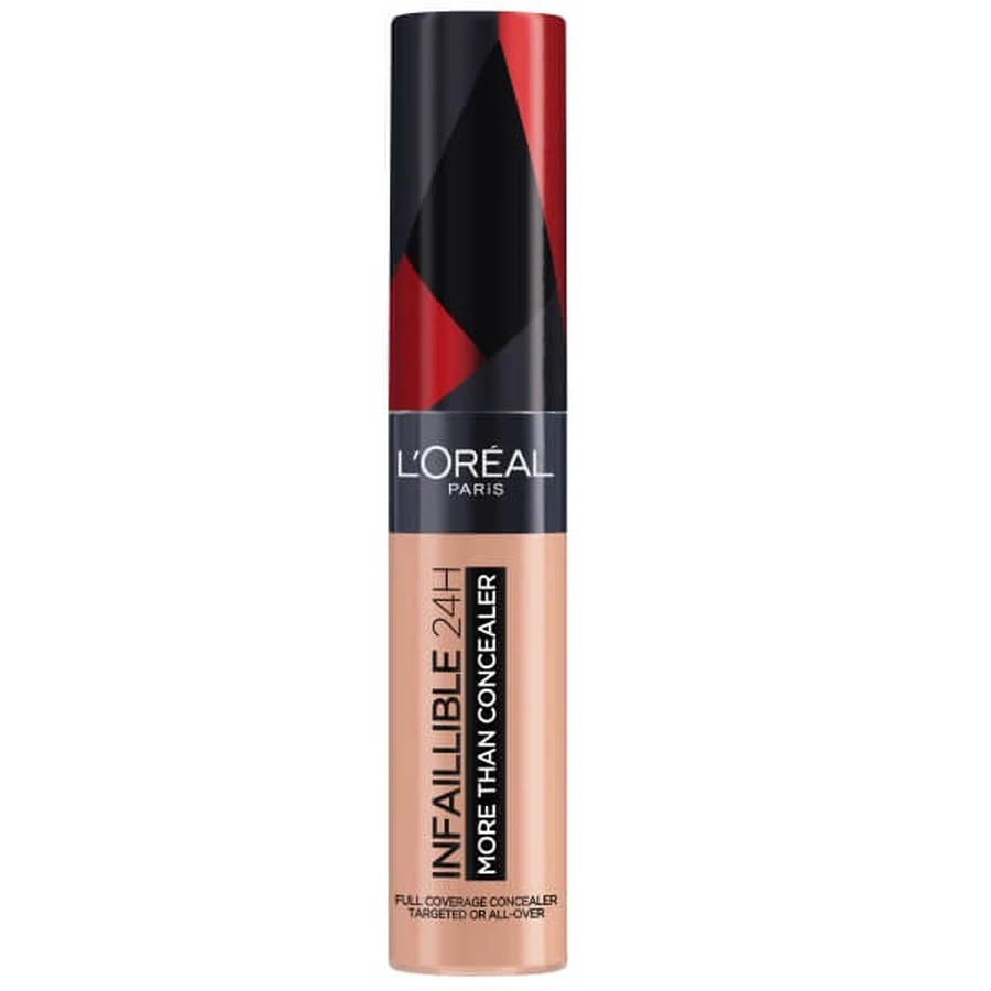 L Oreal Paris Infaillible 24H More Than Concealer Corector multifuncțional pentru față 325 Bisque, 11 ml