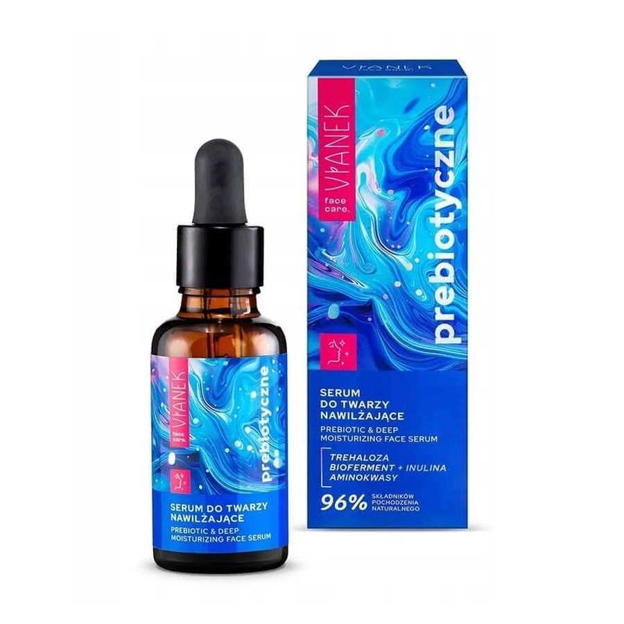 Siero viso prebiotico idratante Vianek, 30 ml