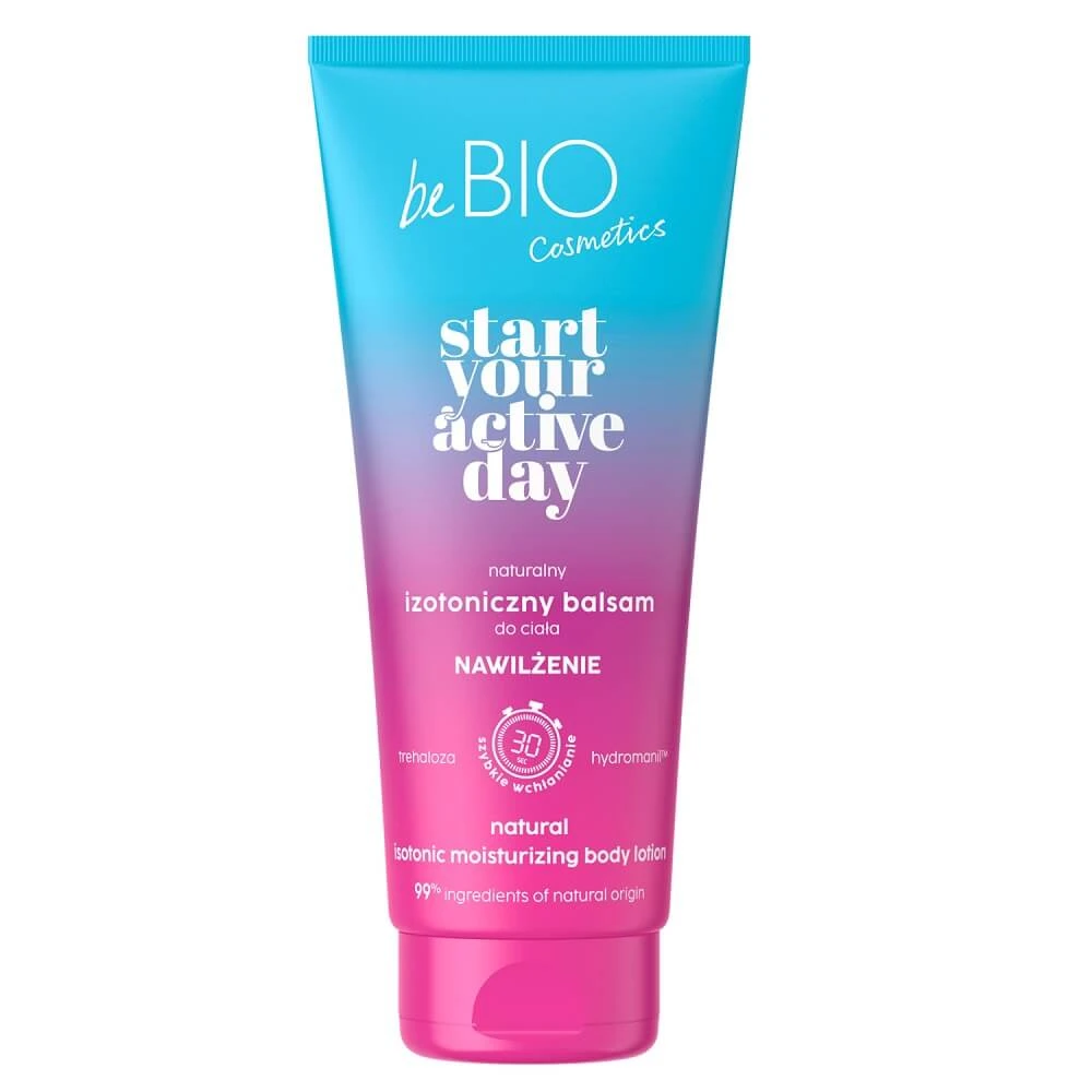 BeBio Ewa Chodakowska Start Your Active Day Natürliche isotonische Körperlotion Hydratation, 200 ml