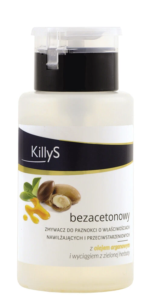 KillyS Acetonfreier Nagellackentferner mit Arganöl, 200ml