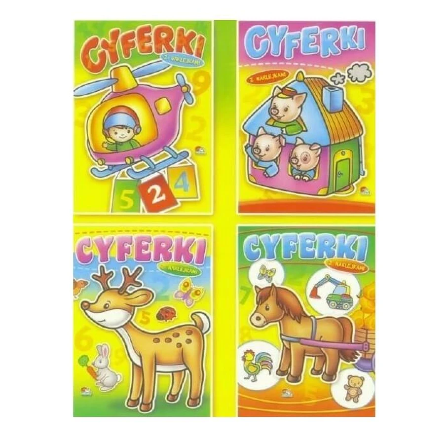 Kleurboek met stickers