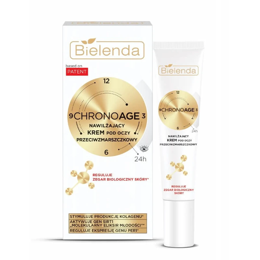 Bielenda Chrono Age Cremă de ochi antirid hidratantă, 15 ml