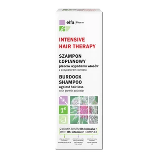 Elfa Pharm Intensive Hair Therapy Klette Shampoo gegen Haarausfall mit Wachstumsaktivator, 200 ml