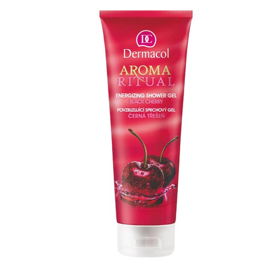 Gel de duș Dermacol Black Cherry, 250ml