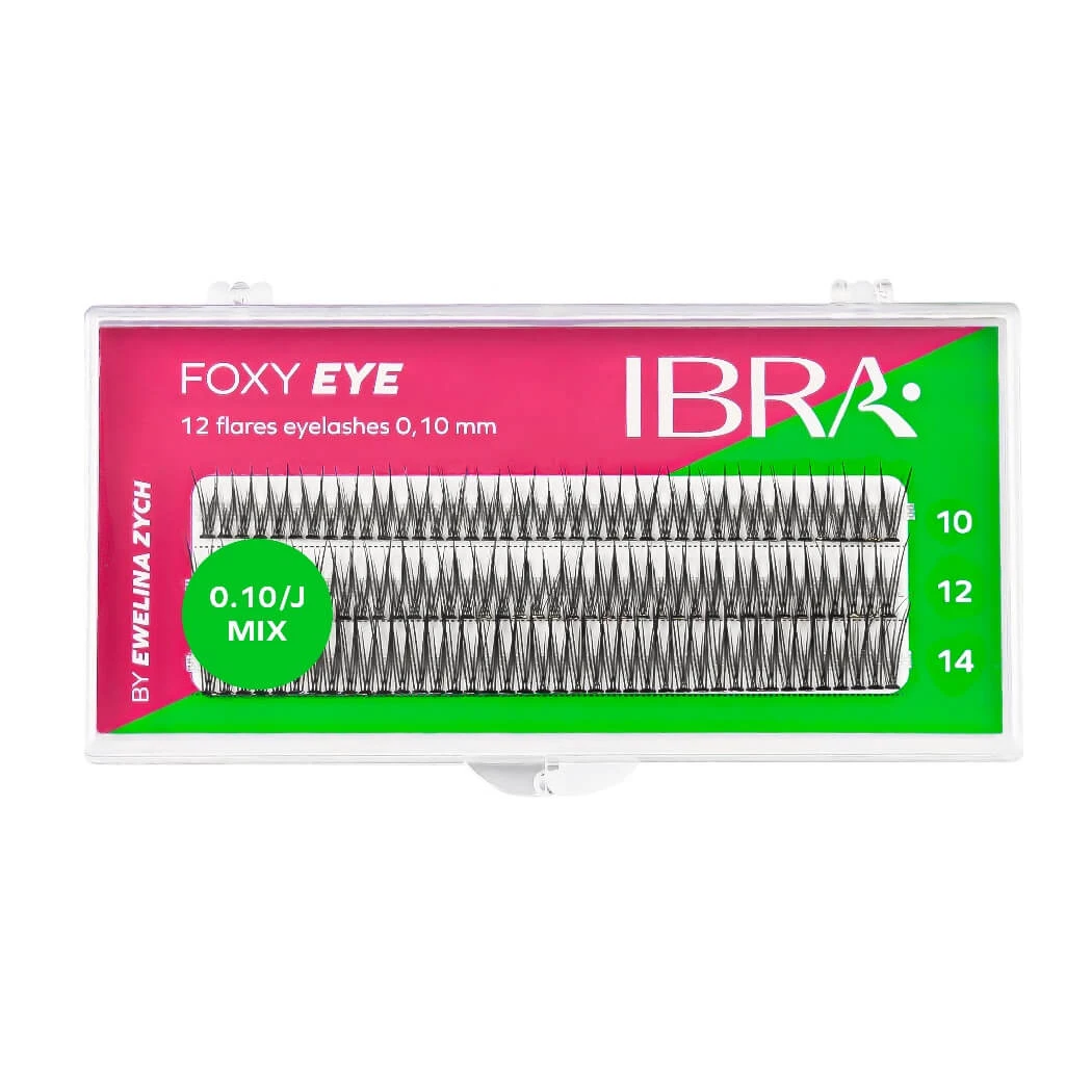 Ibra Foxy Eye Wimpernklumpen Mix, 120 Stück