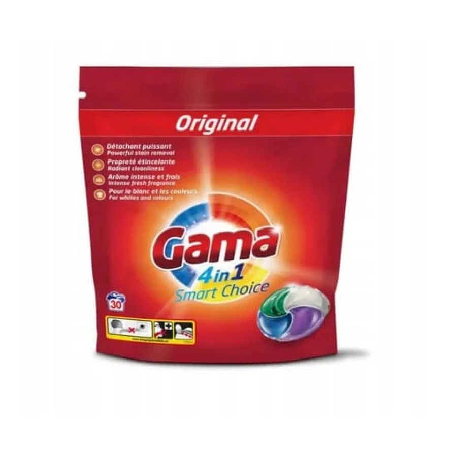Gama Original, Capsule lavanti 4 in 1, 30 pezzi