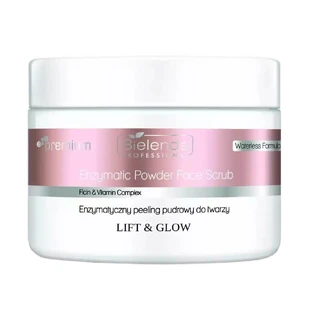 Bielenda Professional Lift amp; Glow Exfoliant enzimatic cu pulbere pentru față, 100 g