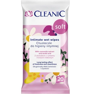 Cleanic Zachte doekjes voor intieme hygiëne, 20 stuks