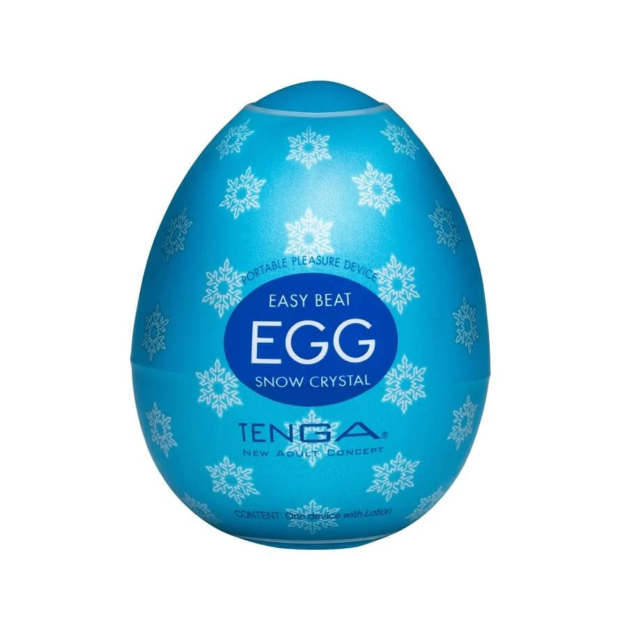 Tenga Easy Beat Egg Snow Crystal Einweg-Masturbator