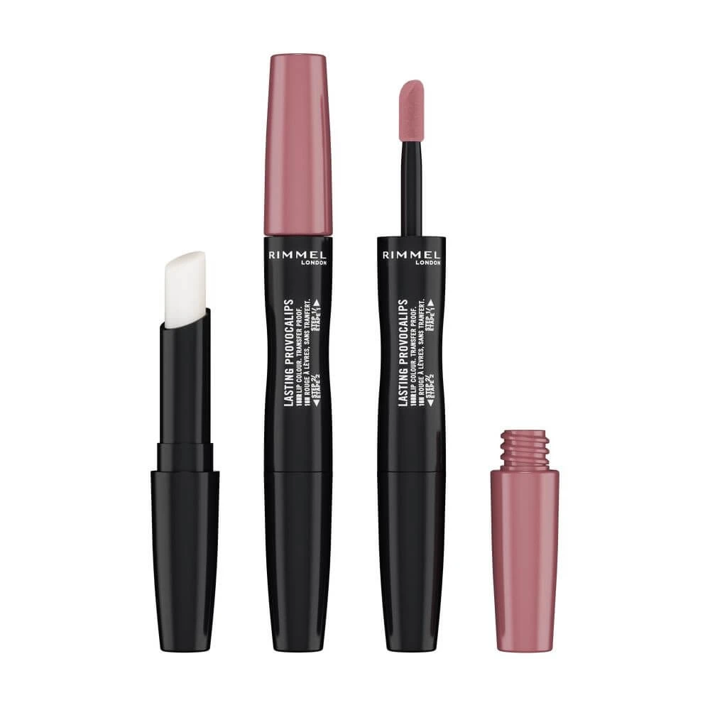 Rimmel Lasting Provocalips Lang anhaltender Lippenstift 2in1 400 Grin amp; Bare It, 6ml