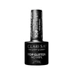 Claresa Top Glitter No Wipe Hybrid Top cu sclipici argintiu, 5 g