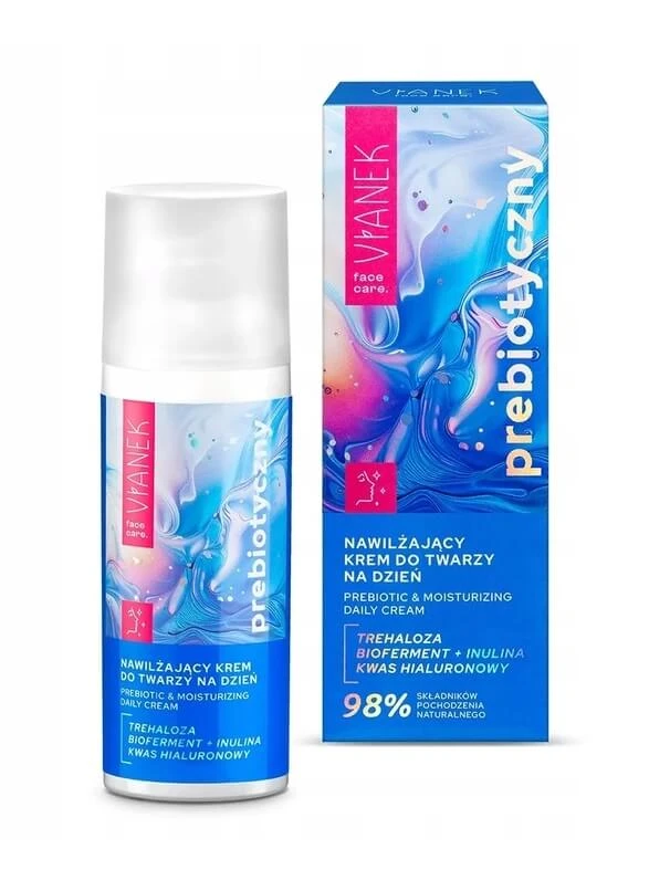 Vianek Prebiotic Feuchtigkeitsspendende Tagescreme, 50 ml