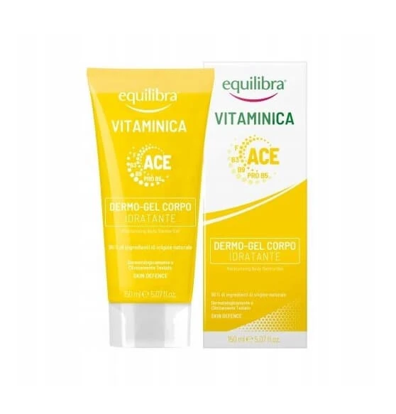 Equilibra Vitaminica Feuchtigkeitsspendendes Körper-Dermo-Gel, 150 ml