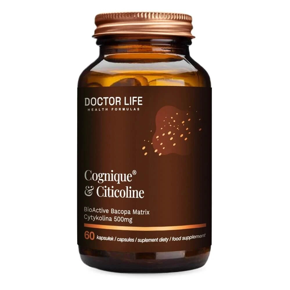Doctor Life Cognique amp; Citicoline Citicoline 500mg, 60 Kapseln